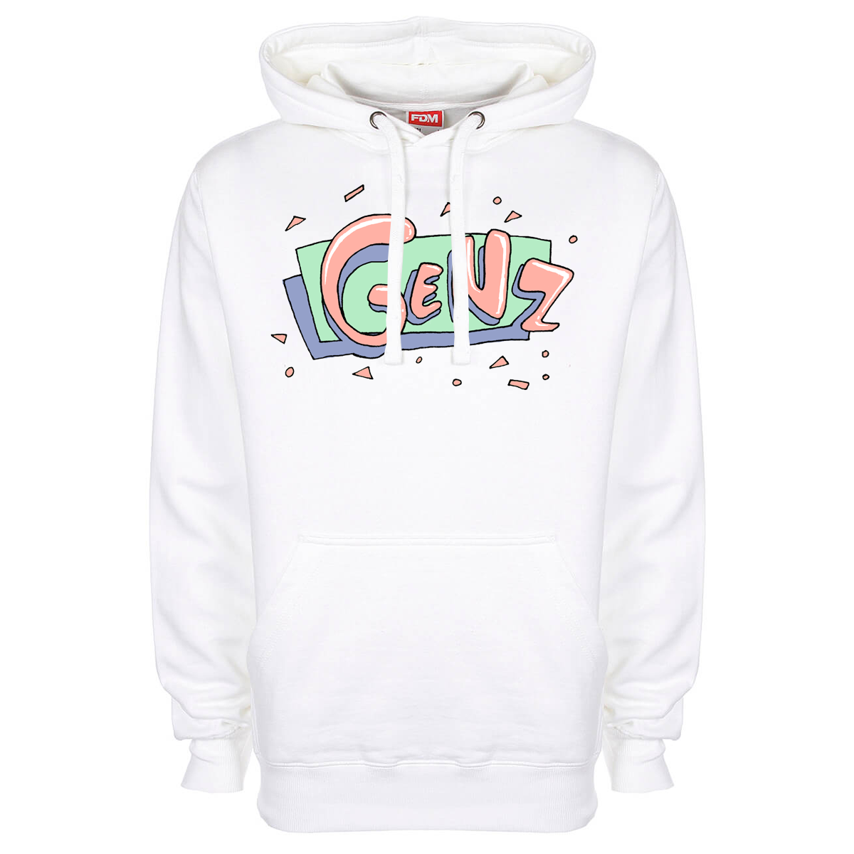GENZ - HOODY (weiß)
