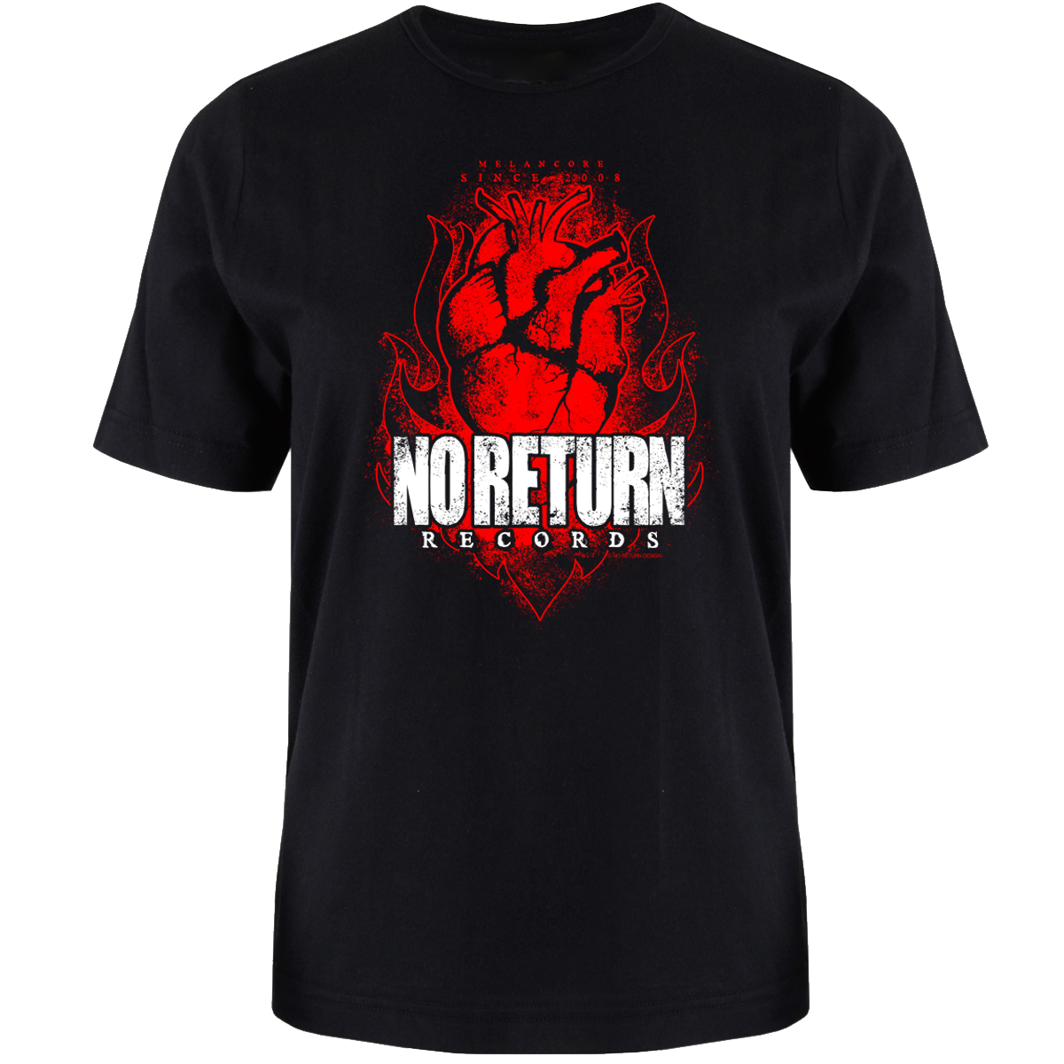 HERZ IN FLAMMEN - SHIRT (schwarz)