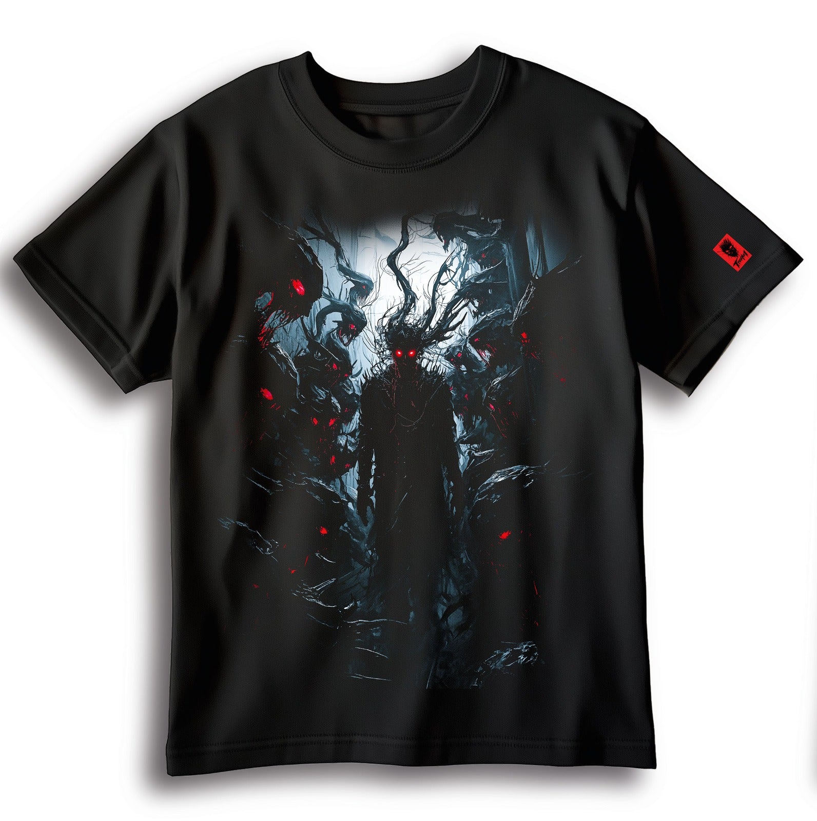 Dark_Devourer_Shirt.jpg,Dark Devourer Shirt – düsteres TrustNest Motiv mit Kultcharakter