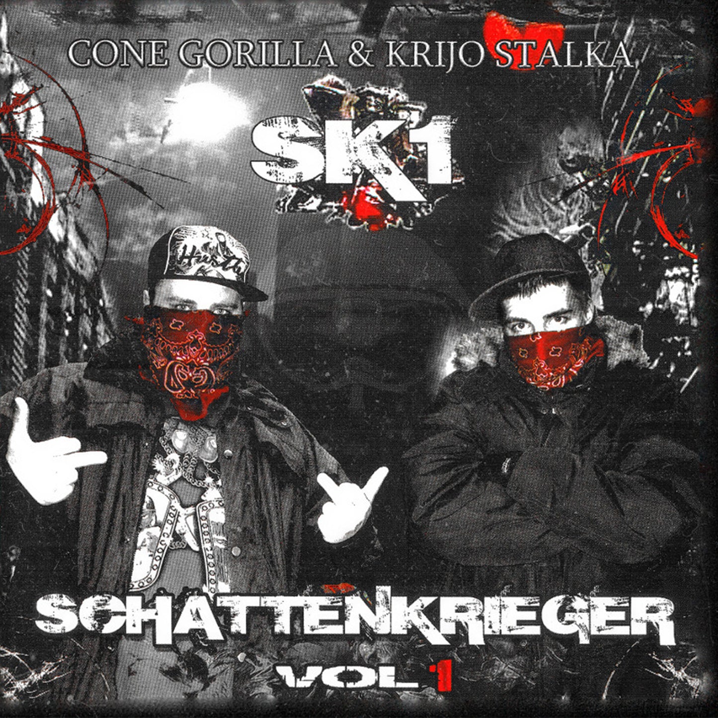 Krijo Stalka & Cone Gorilla - Schattenkrieger Vol. 1 | CD