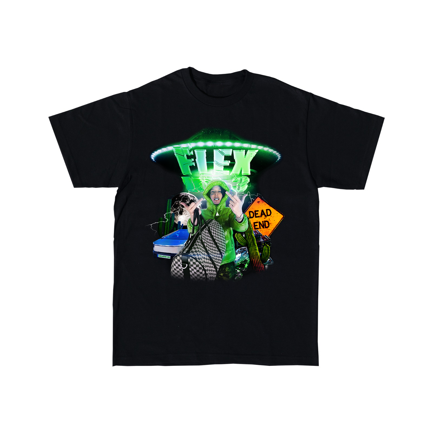 FLEX UP 3 - SHIRT [schwarz]