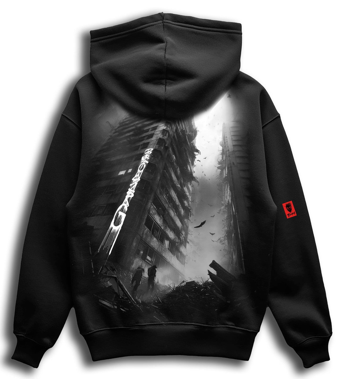 TRUST NO 1 "Betonsarg" - Hoody [schwarz]