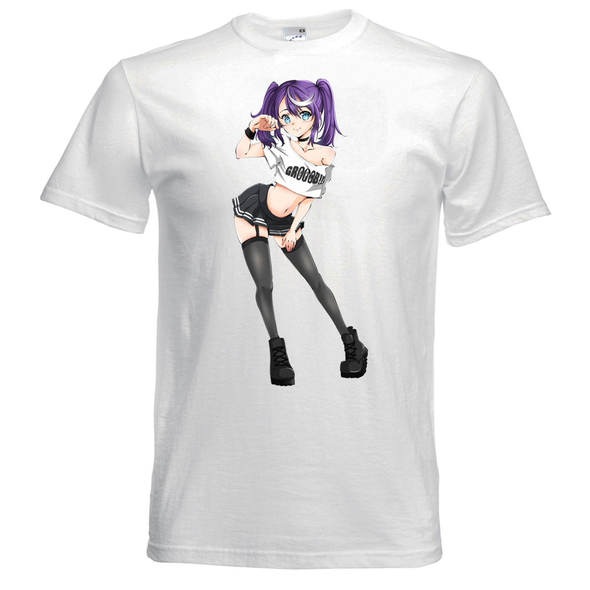 MANGA GIRL - SHIRT [weiß]