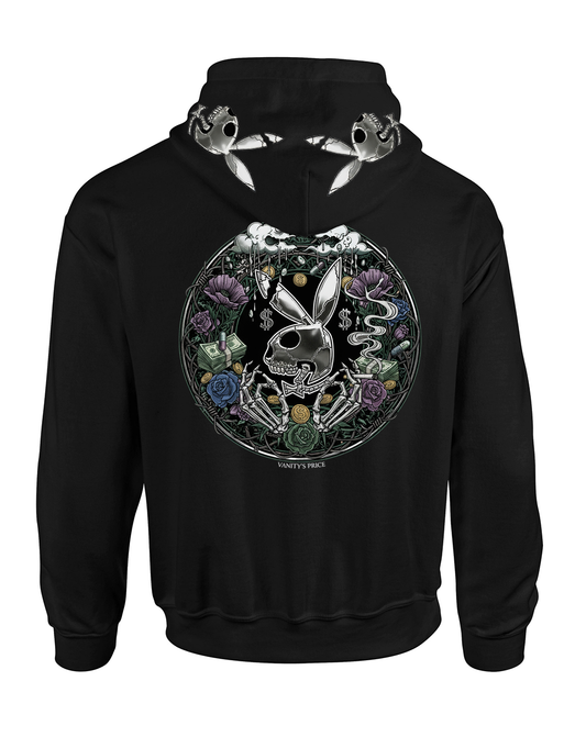'Chrome Bunny' - ZIP HOODIE 2 [schwarz]