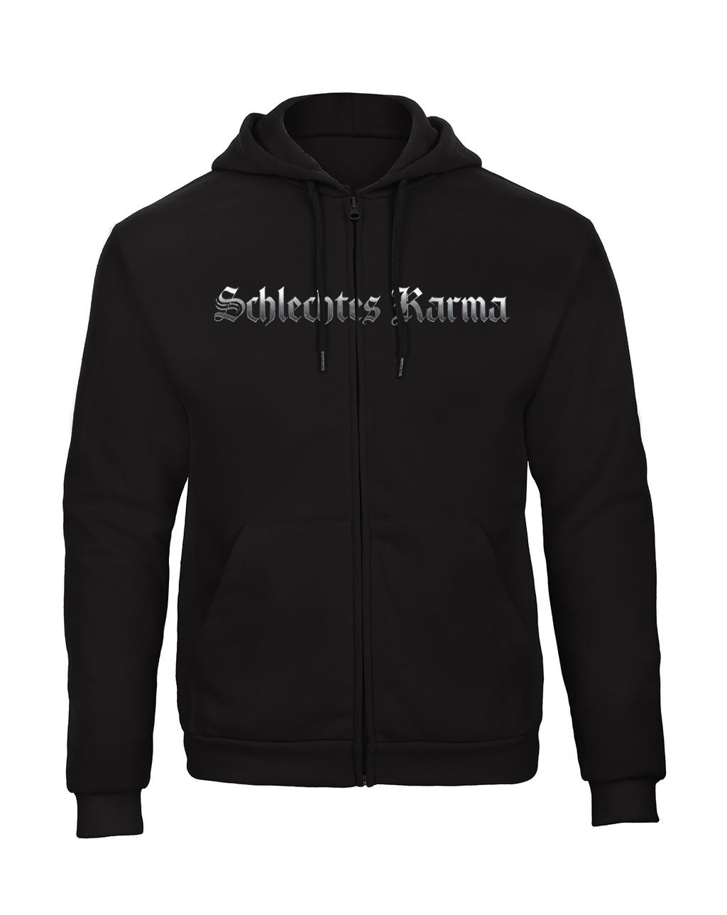 'Chrome Bunny' - ZIP HOODIE 2 [schwarz]